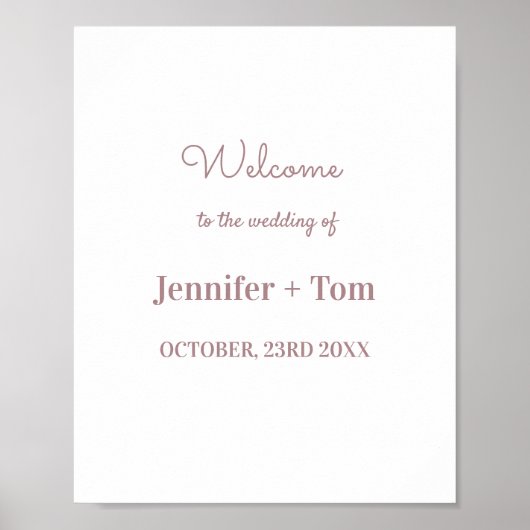 Farbige Aquarellfarben hinzufügen Ihren Namen Text Poster (Vorne)