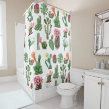 Farbige Aquarellkaktus und Sukkulenten Blume