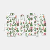 Farbige Aquarellkaktus und Sukkulenten Blume Geschenkschachtel (Ungefaltet)