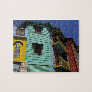 Farbige Architektur des La-Boca-Viertels Puzzle