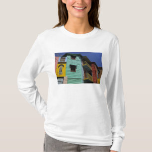 Farbige Architektur des La-Boca-Viertels T-Shirt