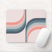 Farbige Arkaden im Retrostil Mousepad (Mit Mouse)