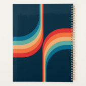 Farbige Arkaden im Retrostil Planer (Rückseite)