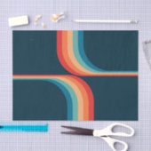 Farbige Arkaden im Retrostil Seidenpapier (Handwerk)