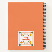 Farbige Art Grid Notebook-Abdeckung Notizblock (Rückseite)