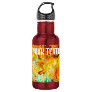 Farbige Artist-Palette Edelstahlflasche