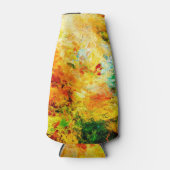 Farbige Artist-Palette Flaschenkühler (Vorderseite)