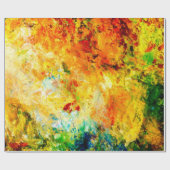 Farbige Artist-Palette Geschenkpapier (Flach)