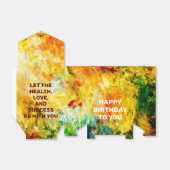 Farbige Artist-Palette Geschenkschachtel (Ungefaltet)