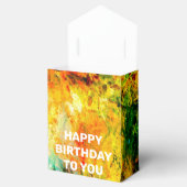 Farbige Artist-Palette Geschenkschachtel (Geöffnet)