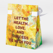 Farbige Artist-Palette Geschenkschachtel (Rückseite)