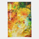 Farbige Artist-Palette Geschirrtuch (Vertikal)