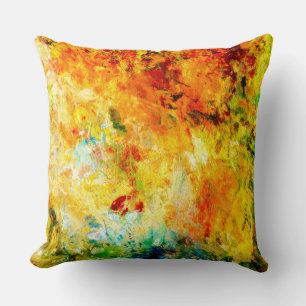 Farbige Artist-Palette Kissen