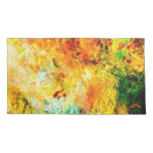 Farbige Artist-Palette Kissenbezug (Rückseite-Links)