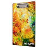 Farbige Artist-Palette Klemmbrett (Links)