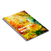 Farbige Artist-Palette Notizblock (Rechte Seite)