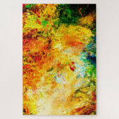 Farbige Artist-Palette Puzzle (Vertikal)