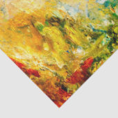 Farbige Artist-Palette Seidenpapier (Detail)