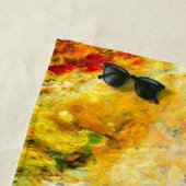 Farbige Artist-Palette Strandtuch (Beispiel)