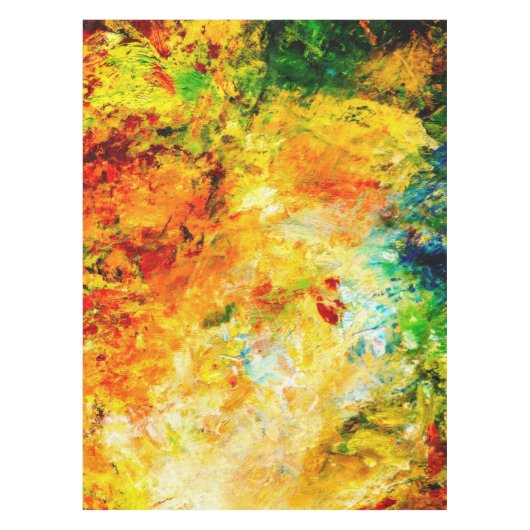 Farbige Artist-Palette Tischdecke (Vorderseite)