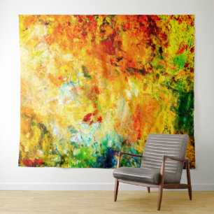 Farbige Artist-Palette Wandteppich