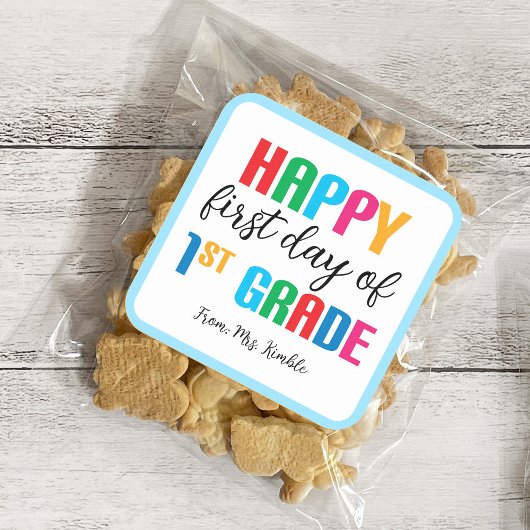 Farbige Aufkleber der 1. Klasse (Platz)