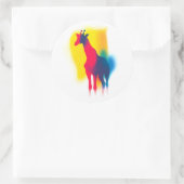 Farbige Aufkleber für die Silhouette Paint Giraffe (Tasche)