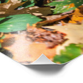 Farbige Aussicht auf den Central Park Foto Print (Ecke)