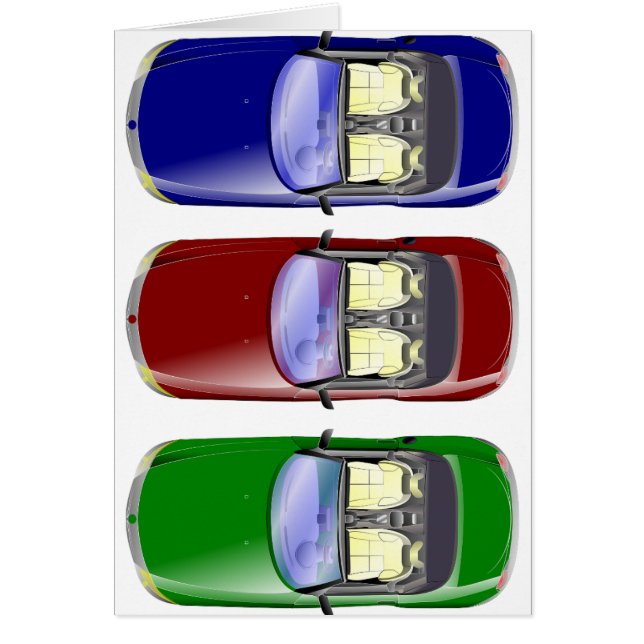 Farbige Autos (Vorne)