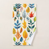 Farbige Autos-Blätter Badhandtuch Set (Handtuch)