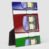 Farbige Autos Fotoplatte (Seite)