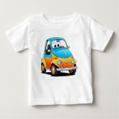 Farbige Autos Moderne Cut Kids Baby T-shirt (Vorderseite)