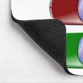 Farbige Autos Mousepad (Ecke)