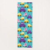 farbige Autos Yogamatte (Rückseite)