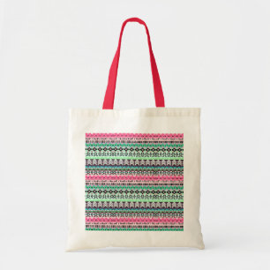 Farbige Azteken-Muster-Design Tragetasche