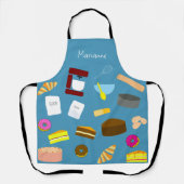 Farbige Backwaren und Backwaren Schürze (Vorderseite)