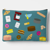 Farbige Backwaren und Backzubehör Zubehörtasche (Vorderseite)