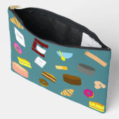 Farbige Backwaren und Backzubehör Zubehörtasche (Offen)