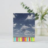 Farbige Badehütten nach Karte (Stehend Vorderseite)