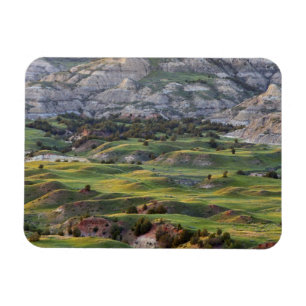 Farbige Badlands vom Buck Hill Aussichtspunkt in Magnet