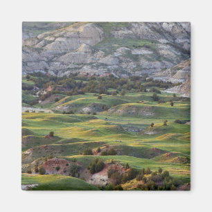 Farbige Badlands vom Buck Hill Aussichtspunkt in Magnet