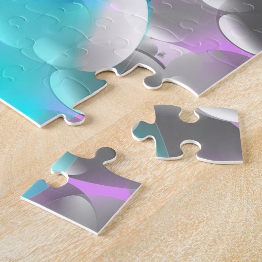 Farbige Balkone - Party Puzzle (Seite)