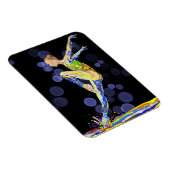 Farbige Ballerina Magnet (Rechte Seite)