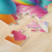 Farbige Ballonmuster Puzzle (Seite)