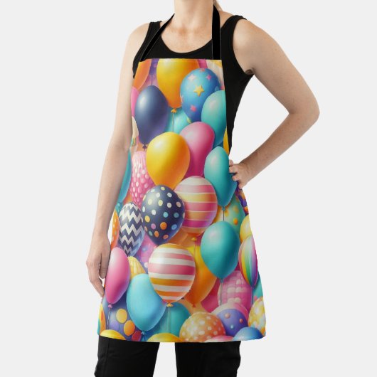 Farbige Ballonmuster Schürze (InSitu)