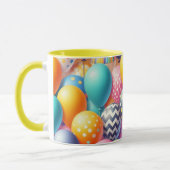 Farbige Ballonmuster Tasse (Links)