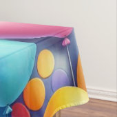 Farbige Ballonmuster Tischdecke (Beispiel)