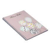 farbige Ballons niedlich Notizblock (Rechte Seite)