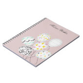 farbige Ballons niedlich Notizblock (Linke Seite)