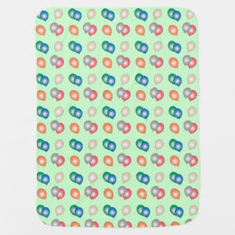 Farbige Balloons Gemustert Baby Blanket Babydecke